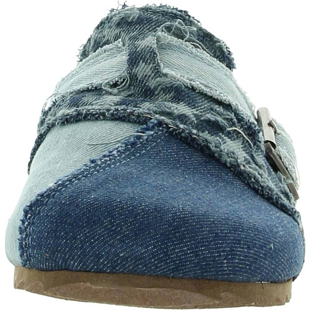 NEW VERY G mindy mule shoes in denim - Picture 2 of 3